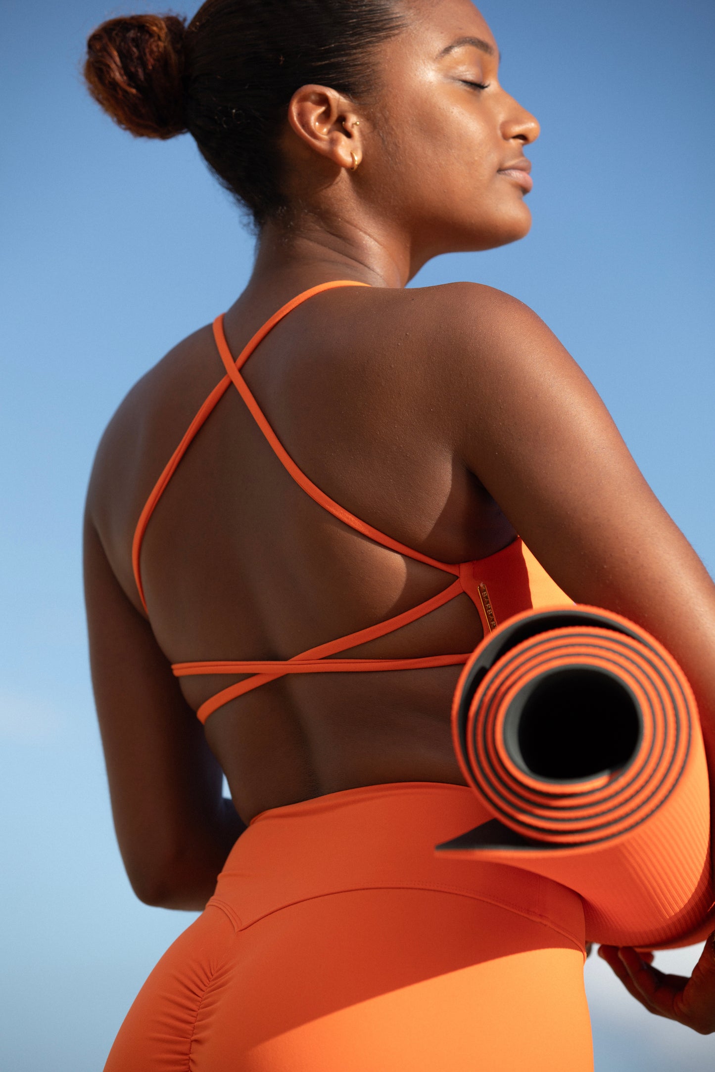 Yogamatte mit 7 Chakren