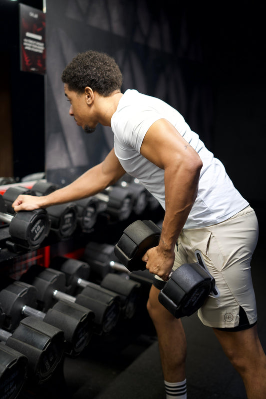 T-shirt blanc ajusté Barbarys Homme