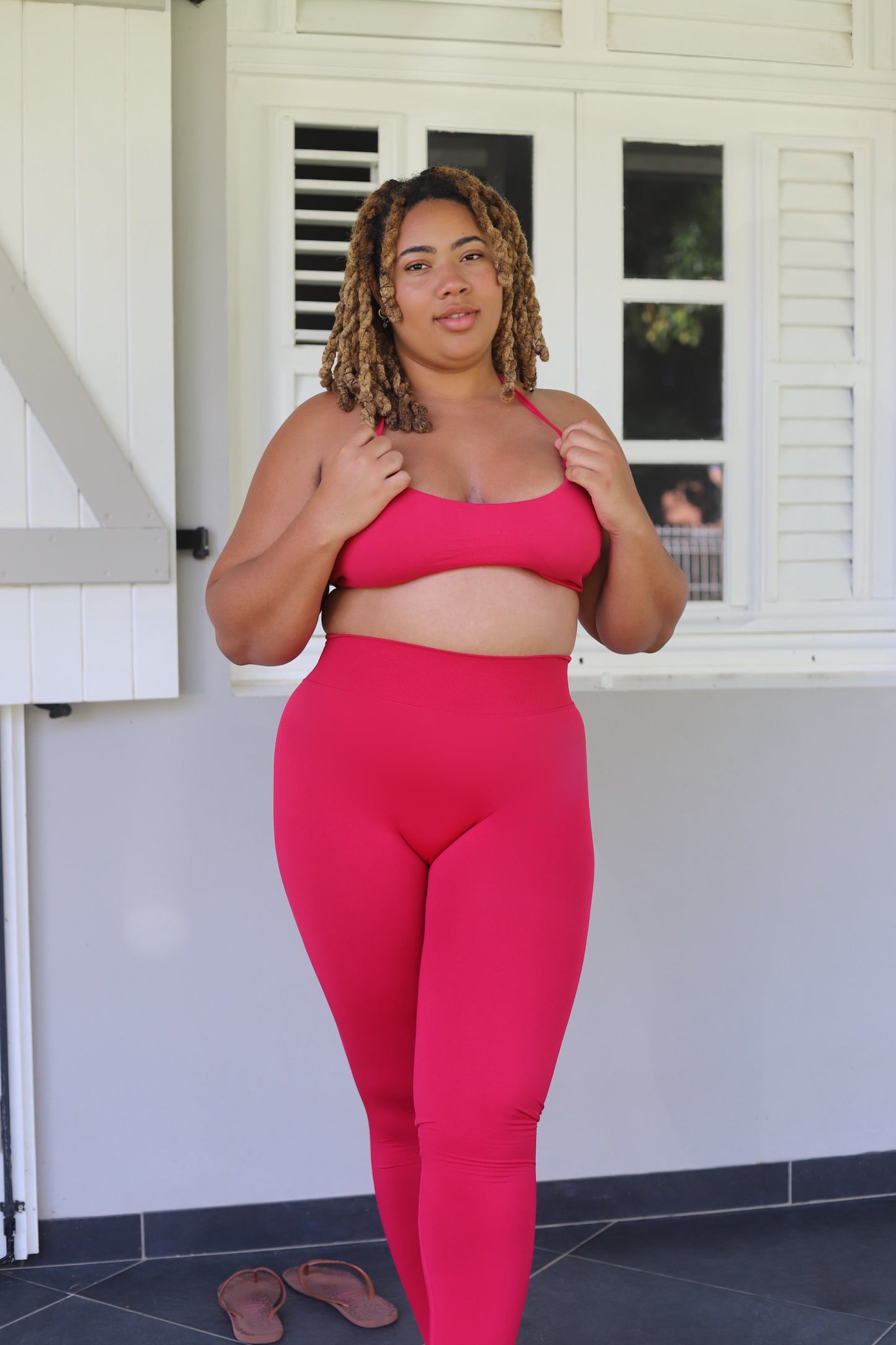 ENSEMBLE « AUSTRIA » PANTALON Rose
