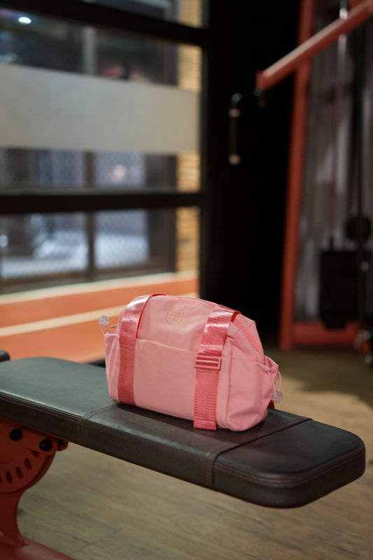 Sac de sport rose