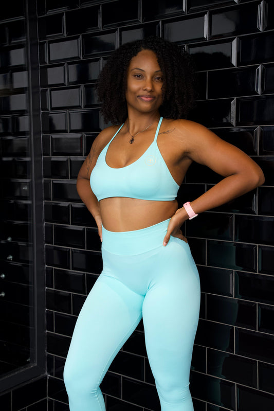 ENSEMBLE « AUSTRIA » PANTALON Bleu NÉON