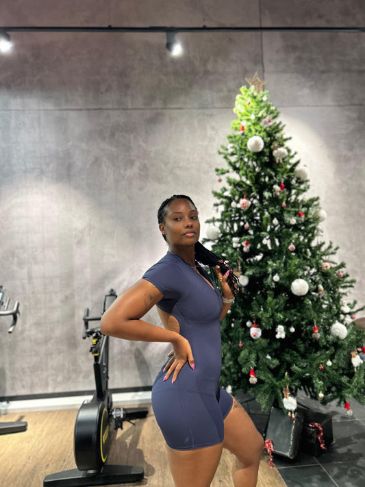 Combinaison « MAXXI » courte bleu