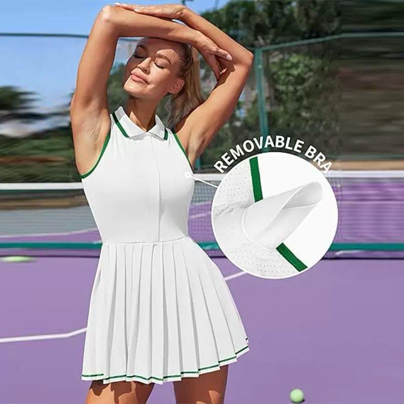 Robe de Tennis & Golf "SWING" blanche