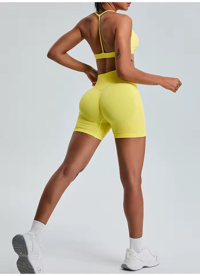 ENSEMBLE « AUSTRIA » Short Jaune