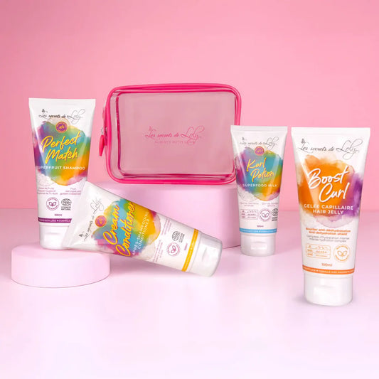 Les Secrets de Loly – Kit d’embarquement cheveux ondulés, bouclés et crépus