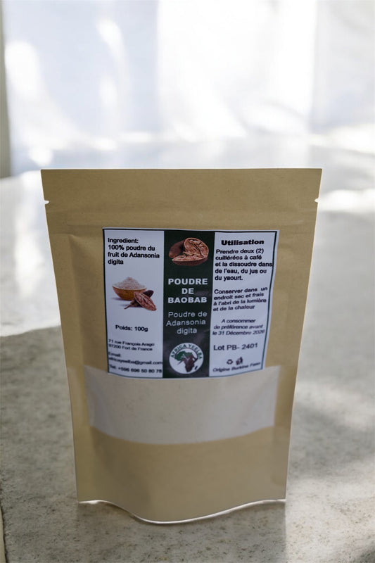Poudre de Baobab Naturelle – 100 g