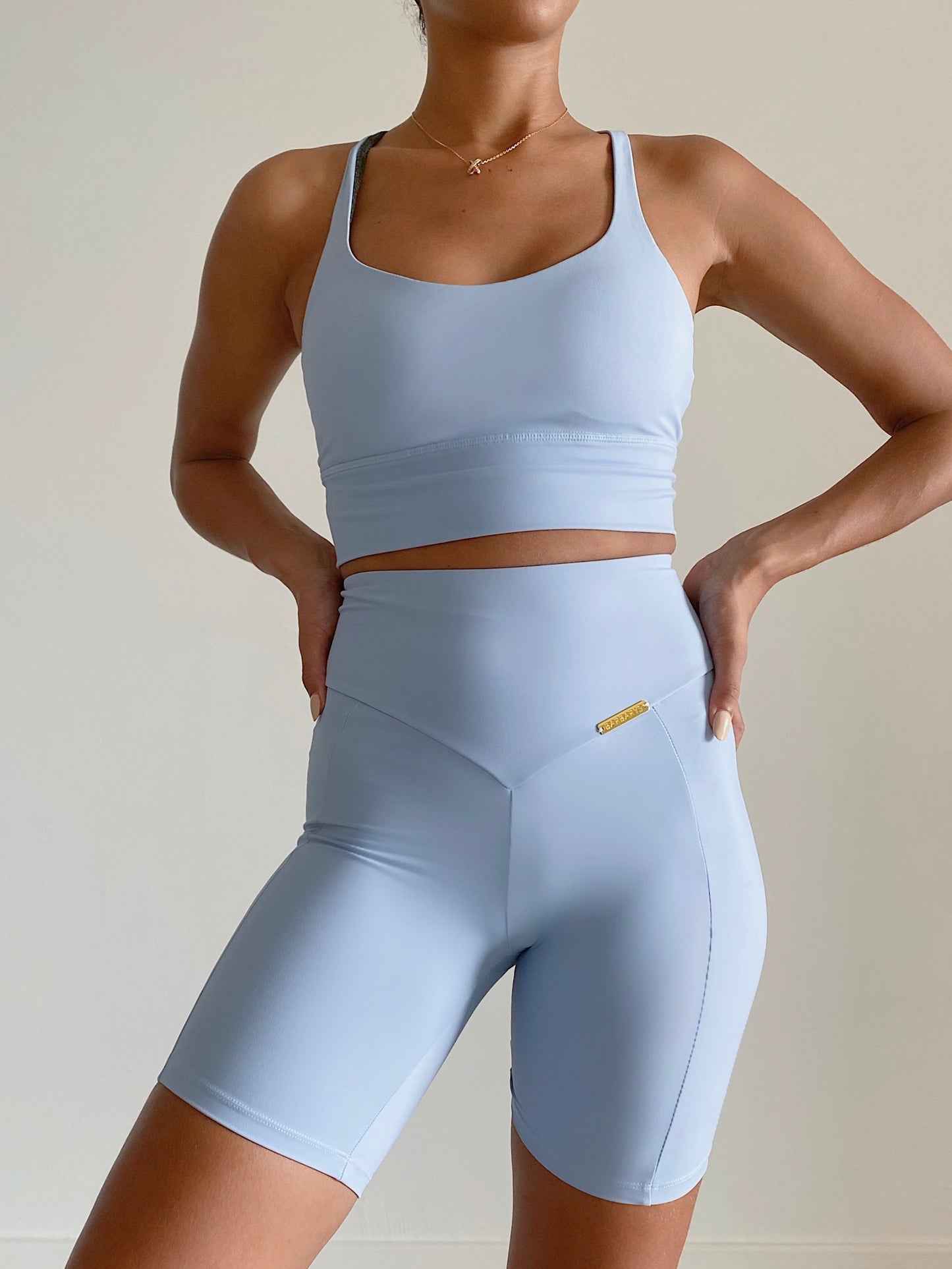 Set aus Fahrradshorts und BH SIERRA BLUE