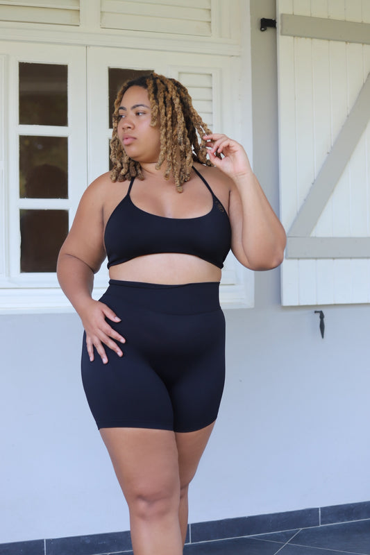 ENSEMBLE « AUSTRIA » SHORT Noir