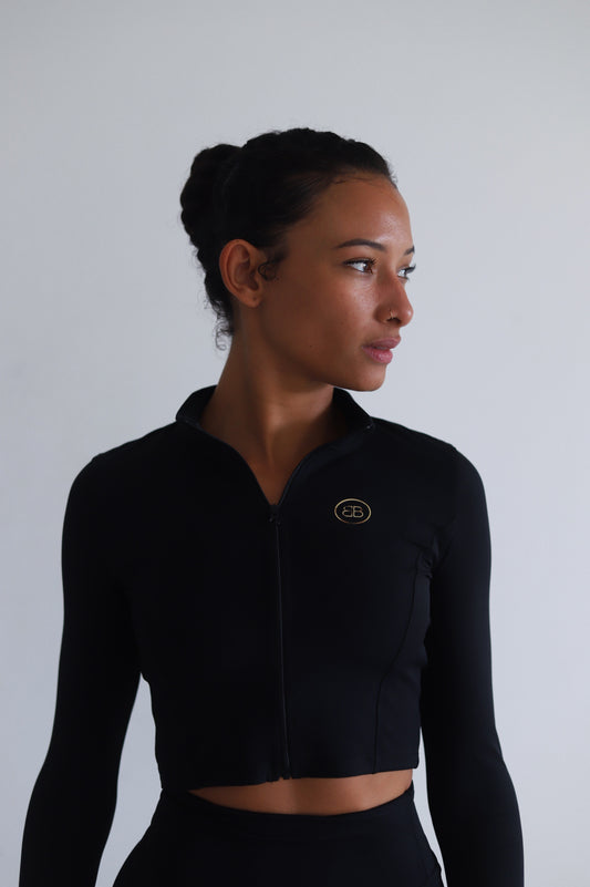 veste de sport noir "Sugar"