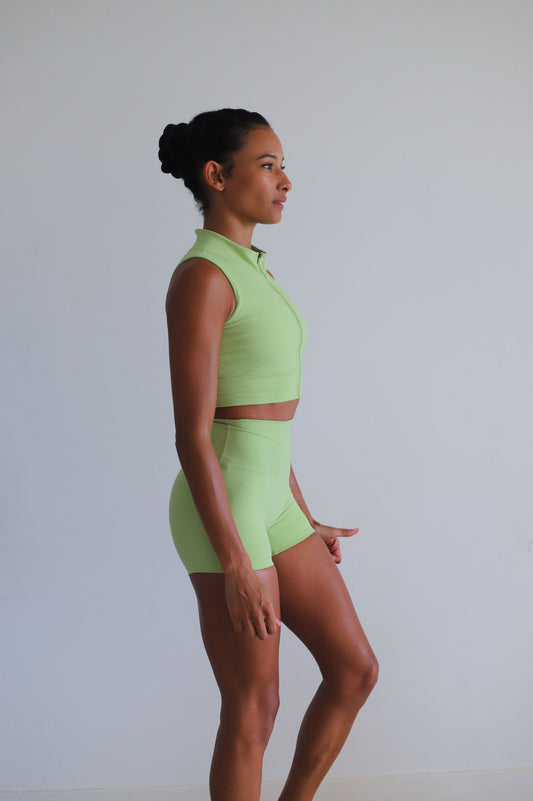 Short de sport "Royal" vert