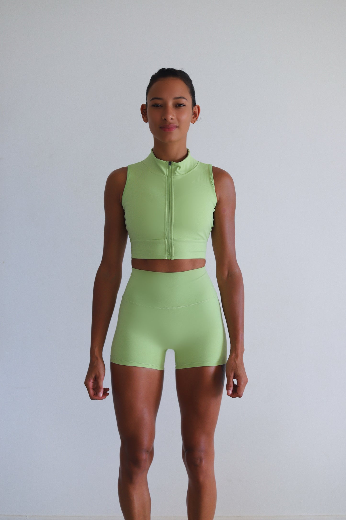 Short de sport "Royal" vert