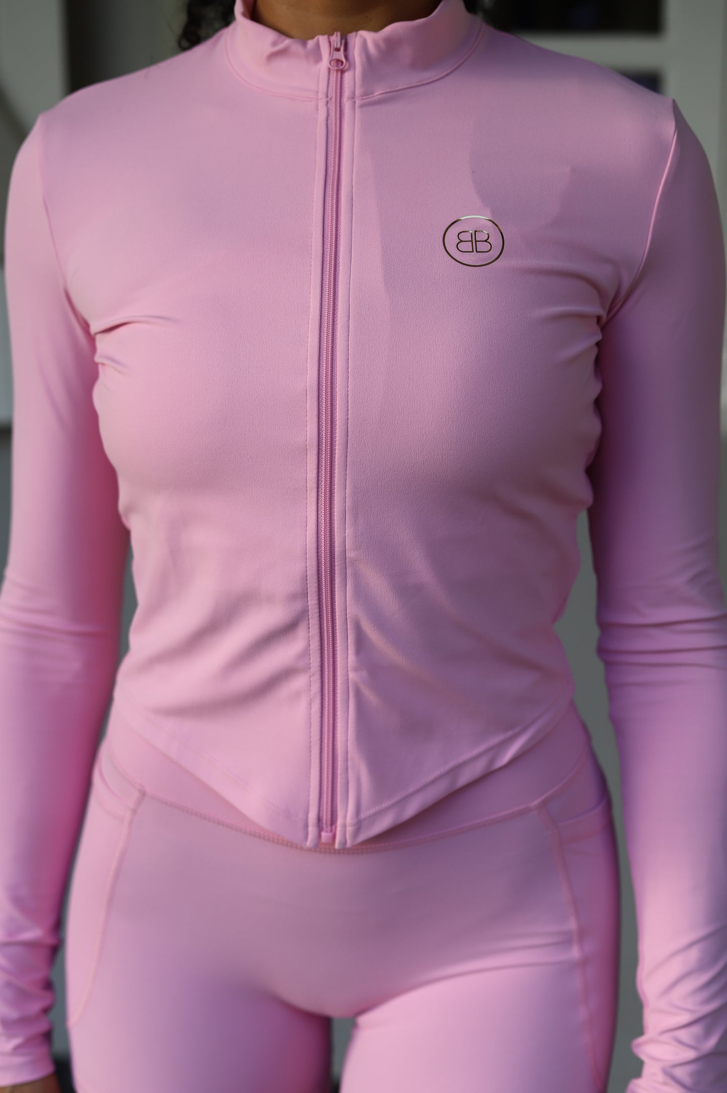 Veste de sport assortie "Naxos" rose