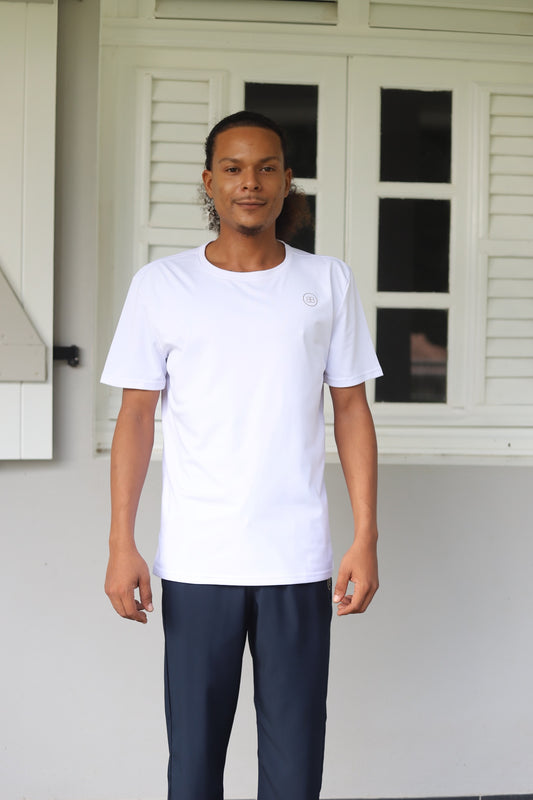 T-shirt Blanc Oversize Homme