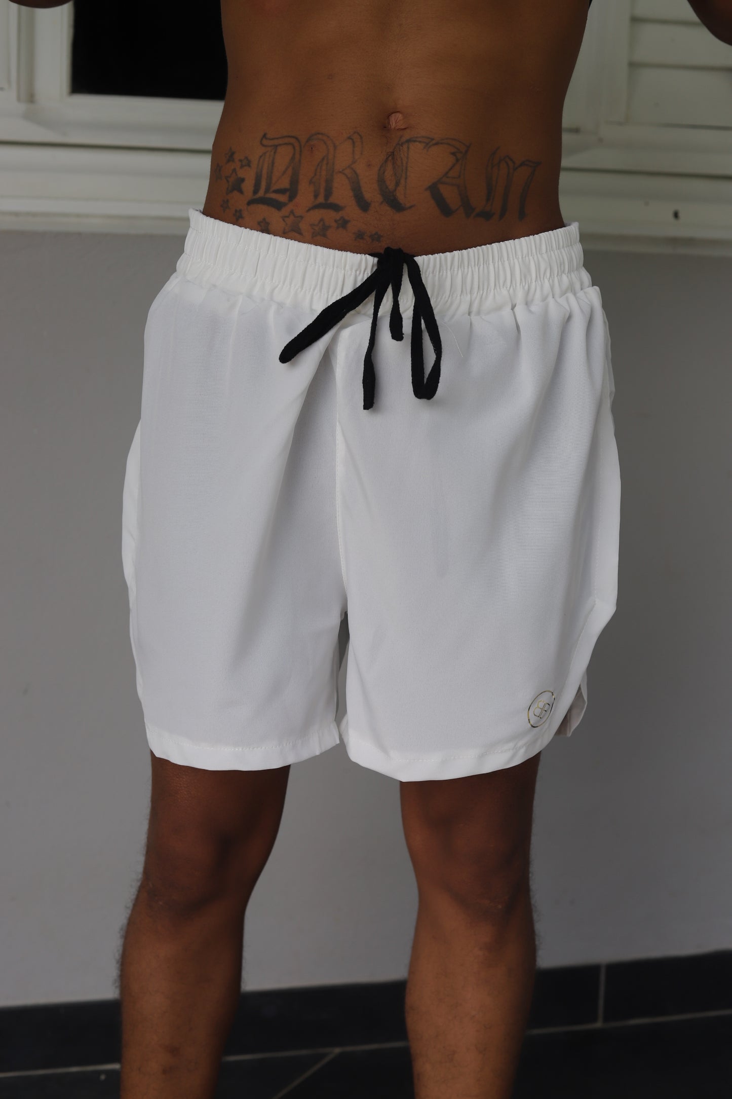 Short de Sport blanc Homme