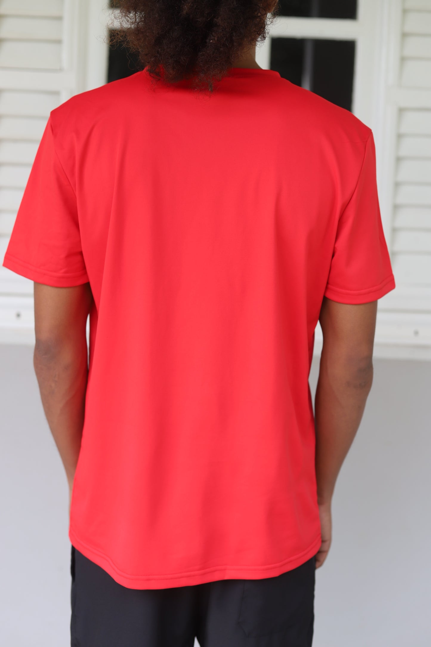 T-shirt Rouge Oversize Homme