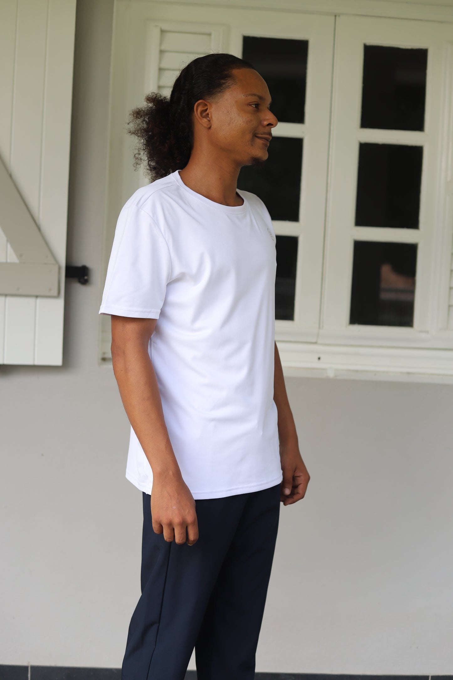 T-shirt Blanc Oversize Homme