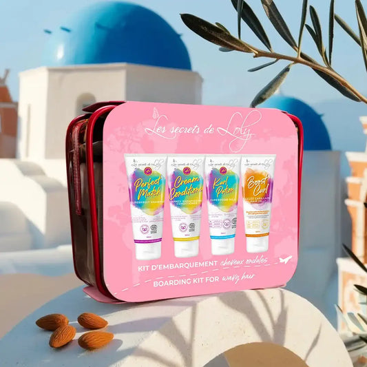 Les Secrets de Loly – Kit d’embarquement cheveux ondulés, bouclés et crépus